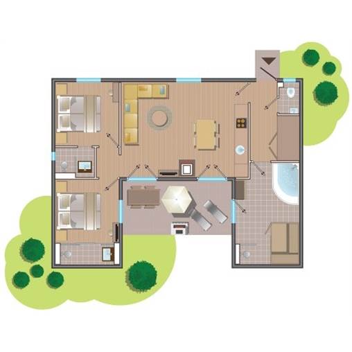 VIP cottage AG1422 at Park Allgäu